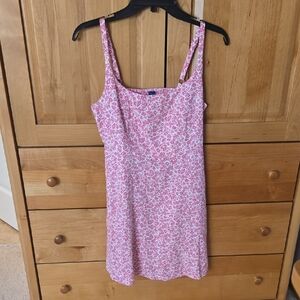 Old Navy Pink Smocked Tank Dress